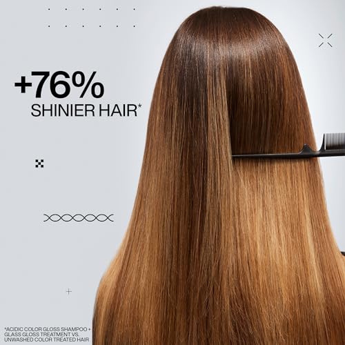 Redken Acidic Color Gloss Sulfate-Free Shampoo | For Color-Treated Hair | Helps Prolong Hair Color and Add Shine | Smooth, Glossy Finish
